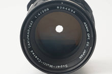 画像をギャラリービューアに読み込む, ペンタックス Pentax Asahi Super Multi Coated TAKUMAR タクマー 6x7 200mm F4