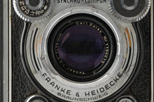 画像をギャラリービューアに読み込む, ローライ Rollei ROLLEIFLEX 3.5B TYPE 1 / Carl Zeiss Tessar 75mm F3.5