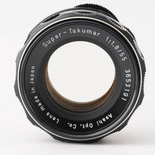 画像をギャラリービューアに読み込む, ペンタックス Pentax Asahi スーパータクマー Super Takumar 55mm F1.8 M42マウント