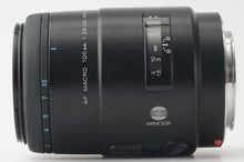 画像をギャラリービューアに読み込む, ミノルタ Minolta AF MACRO 100mm F2.8 ソニーαマウント
