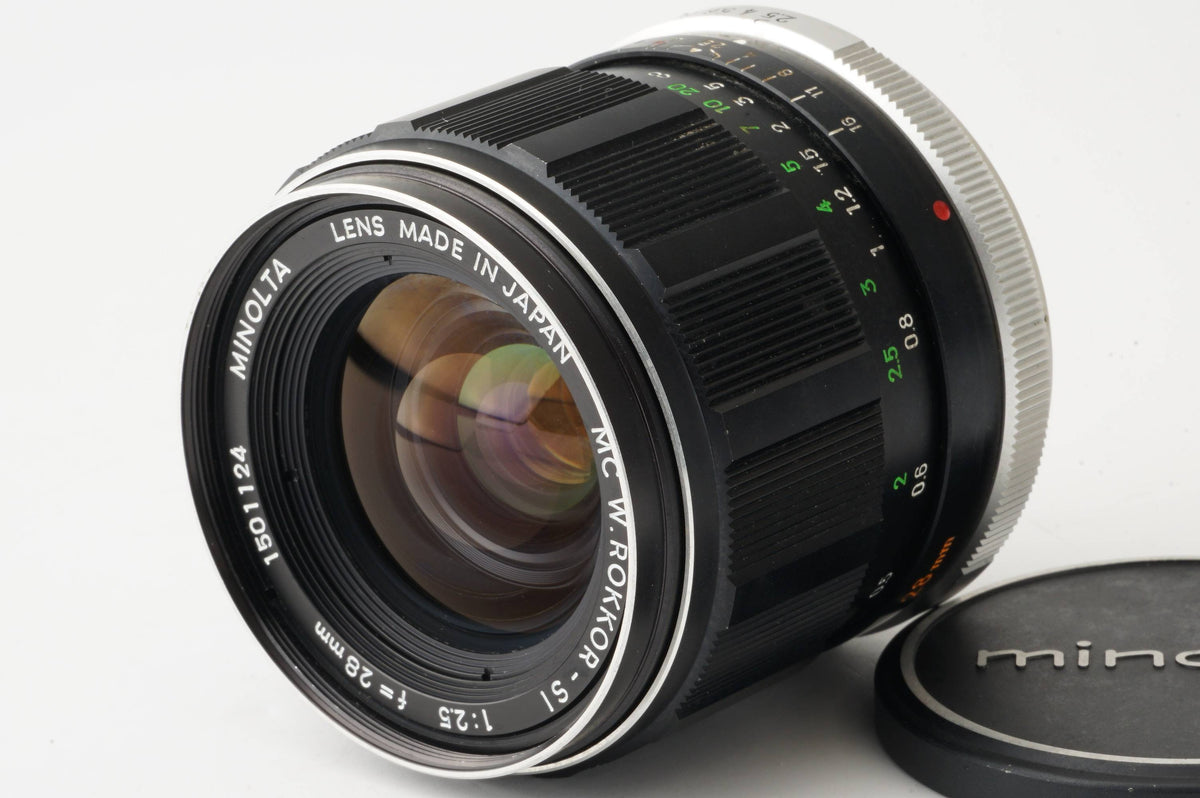 ミノルタ Minolta MC W.ROKKOR-SI 28mm F2.5 – Natural Camera