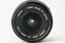 Load image into Gallery viewer, Canon New FD 24mm f/2.8