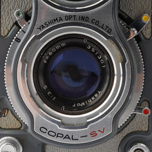 画像をギャラリービューアに読み込む, ヤシカ Yashica Yashica-44 4x4 / Yashikor 60mm F3.5