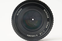 画像をギャラリービューアに読み込む, ニコン Nikon Ai-s NIKKOR 50mm F1.8 パンケーキレンズ