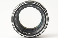 画像をギャラリービューアに読み込む, ミノルタ Minolta MC ROKKOR-PF 58mm F1.4