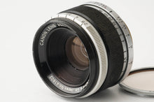 画像をギャラリービューアに読み込む, キヤノン Canon 35mm F2.8 L39 ライカLマウント