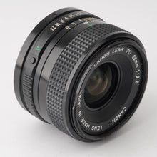 画像をギャラリービューアに読み込む, キヤノン Canon New FD 28mm F2.8