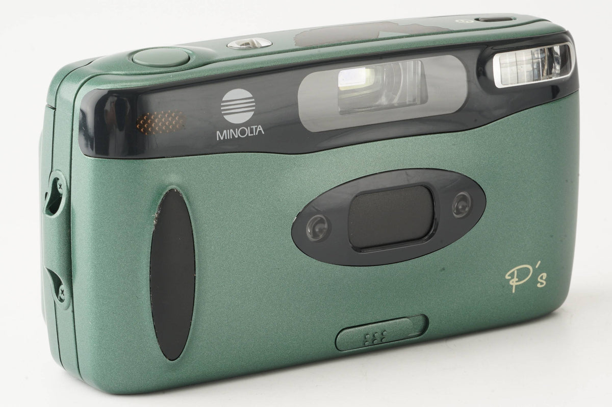【動作確認済】MINOLTA p's コンパクトフィルムカメラ ミノルタ Minolta P's グリーン – Natural Camera / ナチュラルカメラ