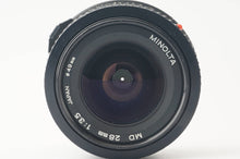 画像をギャラリービューアに読み込む, ミノルタ Minolta MD 28mm F3.5