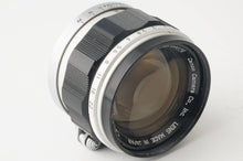 画像をギャラリービューアに読み込む, キヤノン Canon 50mm F1.4 L39 ライカLマウント