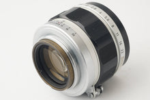 画像をギャラリービューアに読み込む, キヤノン Canon 50mm F1.4 L39 ライカLマウント