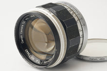 画像をギャラリービューアに読み込む, キヤノン Canon 50mm F1.4 L39 ライカLマウント