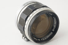 画像をギャラリービューアに読み込む, キヤノン Canon 50mm F1.4 L39 ライカLマウント