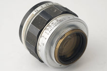 画像をギャラリービューアに読み込む, キヤノン Canon 50mm F1.4 L39 ライカLマウント