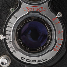 画像をギャラリービューアに読み込む, ヤシカ Yashica Yashicaflex 新B型 / Yashikor 80mm F3.5