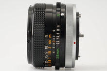 画像をギャラリービューアに読み込む, キヤノン Canon FD 28mm F3.5 S.C.