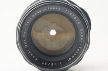 画像をギャラリービューアに読み込む, ペンタックス Asahi Pentax スーパータクマー Super Takumar 55mm F1.8 M42 前期