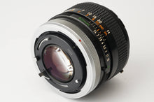 画像をギャラリービューアに読み込む, キヤノン Canon FD 50mm F1.4 S.S.C