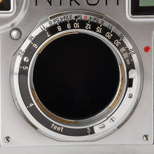 画像をギャラリービューアに読み込む, ニコン Nikon S2 ブラックダイヤル/ NIKKOR-S・C 5cm 50mm F1.4