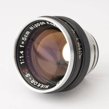 画像をギャラリービューアに読み込む, ニコン Nikon S2 ブラックダイヤル/ NIKKOR-S・C 5cm 50mm F1.4