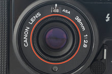 画像をギャラリービューアに読み込む, キヤノン Canon オートボーイ AF35M / 38mm F2.8