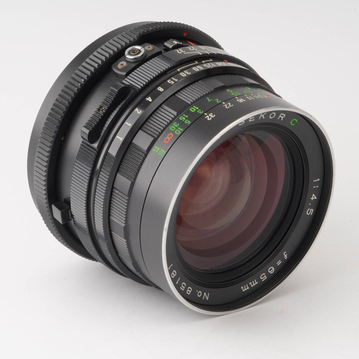 高品質セールマミヤ MAMIYA SEKOR 65mm F4.5 RB67 S SD レンズ(単焦点)