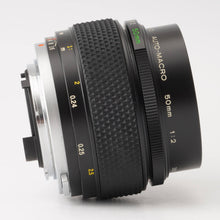 画像をギャラリービューアに読み込む, オリンパス Olympus OM-SYSTEM ZUIKO AUTO-MACRO 50mm F2 OMマウント