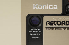 画像をギャラリービューアに読み込む, コニカ Konica Auto Focus レコーダー Recorder Hexanon 24mm F4