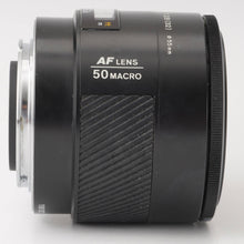 画像をギャラリービューアに読み込む, ミノルタ Minolta AF Macro 50mm F2.8 ソニー Aマウント