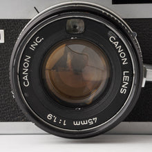 画像をギャラリービューアに読み込む, キヤノン Canon Canonet QL19 / 45mm F1.9