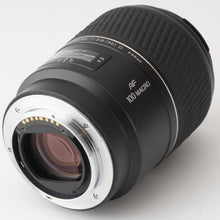 画像をギャラリービューアに読み込む, ミノルタ Minolta AF Macro 100mm F2.8 D ソニーAマウント