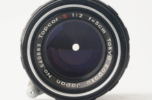 画像をギャラリービューアに読み込む, 東京光学 Tokyo Kogaku Topcor-S 5cm 50mm F2 ライカLマウント
