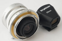 画像をギャラリービューアに読み込む, フォクトレンダー Voigtlander Color-Skopar 25mm F4 MC / 25mm ファインダー