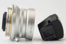画像をギャラリービューアに読み込む, フォクトレンダー Voigtlander Color-Skopar 25mm F4 MC / 25mm ファインダー