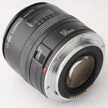 画像をギャラリービューアに読み込む, キヤノン Canon Compact Macro EF 50mm F2.5 EFマウント