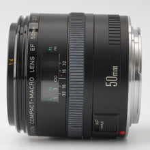 画像をギャラリービューアに読み込む, キヤノン Canon Compact Macro EF 50mm F2.5 EFマウント