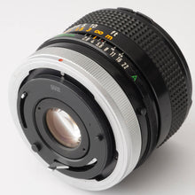 画像をギャラリービューアに読み込む, キヤノン Canon FD 28mm F2.8 S.C.