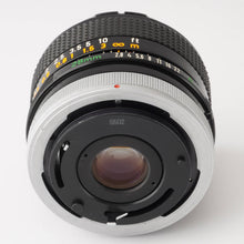 画像をギャラリービューアに読み込む, キヤノン Canon FD 28mm F2.8 S.C.