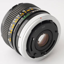画像をギャラリービューアに読み込む, キヤノン Canon FD 28mm F2.8 S.C.