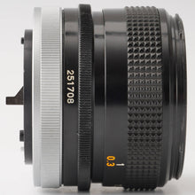 画像をギャラリービューアに読み込む, キヤノン Canon FD 28mm F2.8 S.C.