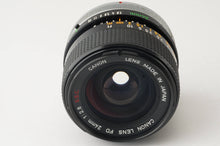 画像をギャラリービューアに読み込む, キヤノン Canon FD 24mm F2.8 S.S.C.