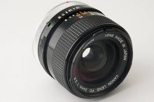 画像をギャラリービューアに読み込む, キヤノン Canon FD 24mm F2.8 S.S.C.