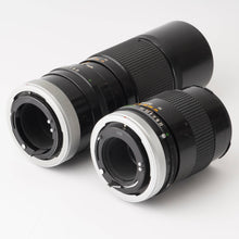 画像をギャラリービューアに読み込む, キヤノン Canon FD 135mm F3.5 S.C / ZOOM FD 100-200mm F5.6