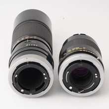 画像をギャラリービューアに読み込む, キヤノン Canon FD 135mm F3.5 S.C / ZOOM FD 100-200mm F5.6
