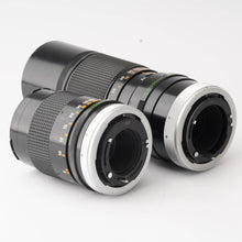 画像をギャラリービューアに読み込む, キヤノン Canon FD 135mm F3.5 S.C / ZOOM FD 100-200mm F5.6