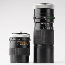 画像をギャラリービューアに読み込む, キヤノン Canon FD 135mm F3.5 S.C / ZOOM FD 100-200mm F5.6