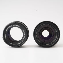 画像をギャラリービューアに読み込む, キヤノン Canon FD 135mm F3.5 S.C / ZOOM FD 100-200mm F5.6