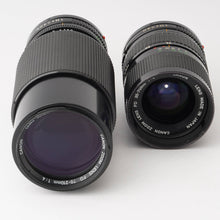 画像をギャラリービューアに読み込む, キヤノン Canon New FD ZOOM 35-70mm F4 / New FD ZOOM 70-210mm F4