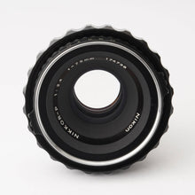 画像をギャラリービューアに読み込む, ニコン Nikon NIKKOR-P 75mm F2.8 Zenza Bronica S S2用
