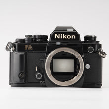 画像をギャラリービューアに読み込む, ニコン Nikon FA ブラック